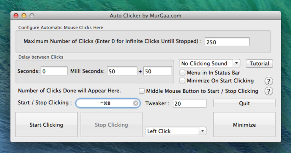 Mouse Clicker For Mac